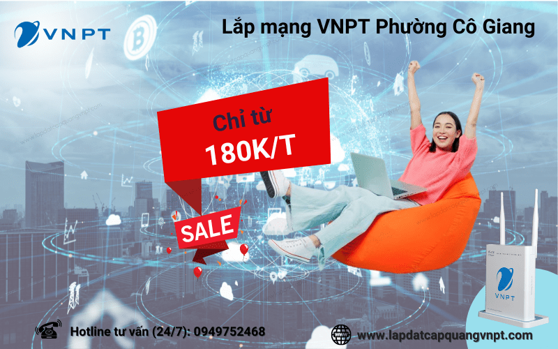 Lắp mạng VNPT phường Cô Giang