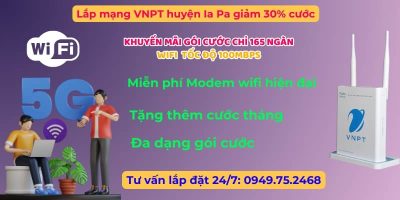 Lắp mạng VNPT huyện Ia Pa