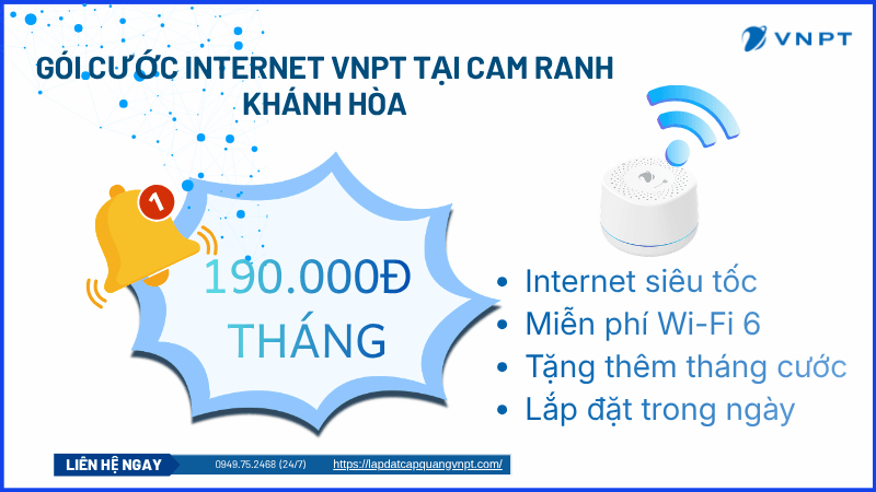 Lắp mạng VNPT Cam Ranh Lắp mạng VNPT Cam Ranh