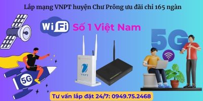 Lắp mạng VNPT huyện Chư Prông