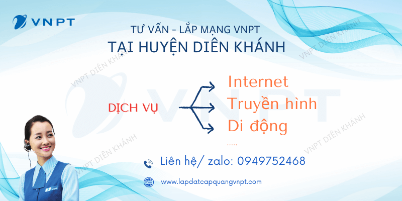 Lắp mạng VNPT huyện Diên Khánh