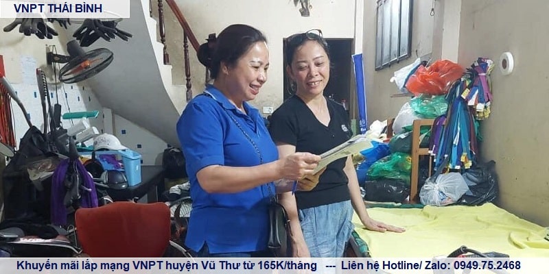 Lắp mạng VNPT huyện Vũ Thư Thái Bình