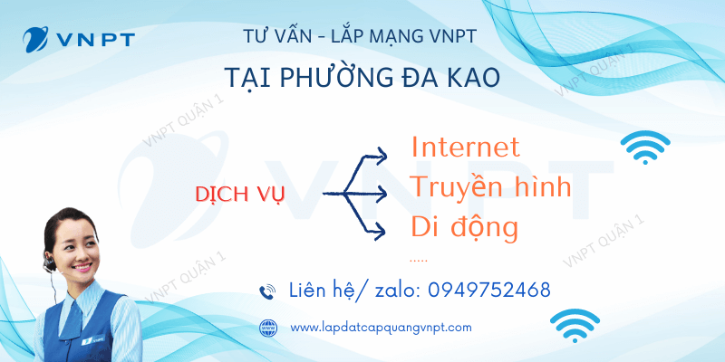 Lắp mạng VNPT phường Đa Kao