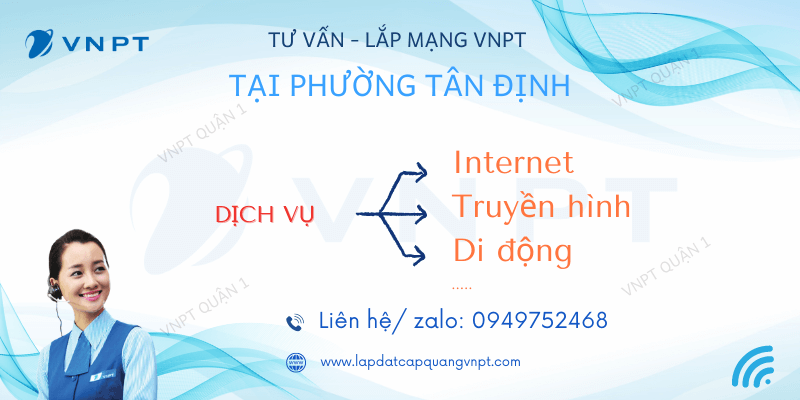 Lắp mạng VNPT phường Tân Định