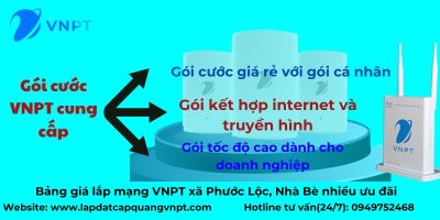 Lắp mạng VNPT xã Phước Lộc