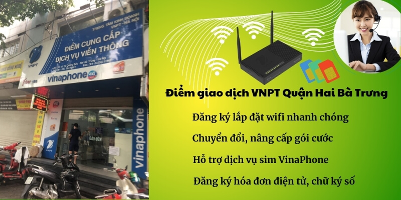 Điểm giao dịch VNPT Hai Bà Trưng