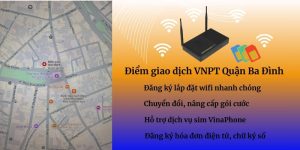 Điểm giao dịch VNPT quận Ba Đình