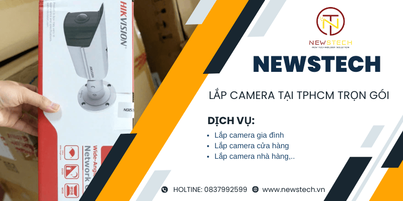 Công trình lắp camera tại TPHCM