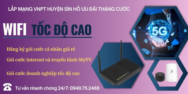 Lắp mạng VNPT huyện Sìn Hồ