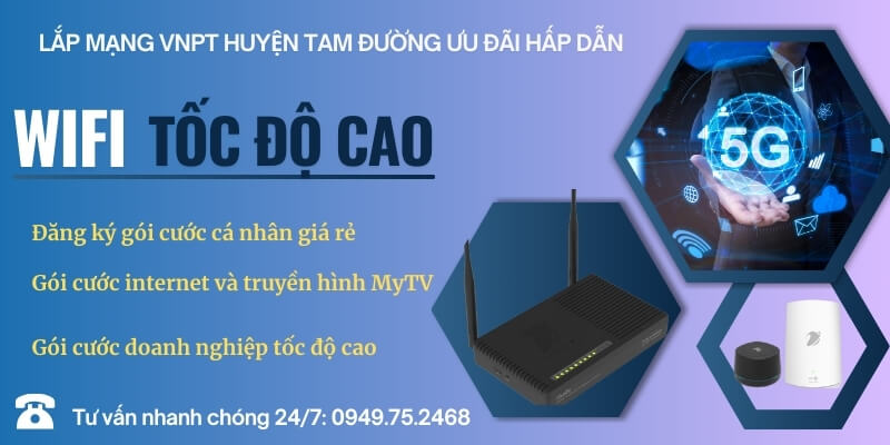 lắp mạng VNPT huyện Tam Đường