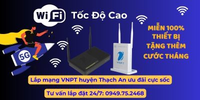 Lắp mạng VNPT huyện Thạch An