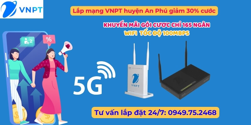 Lắp mạng VNPT huyện An Phú