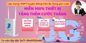 Lắp mạng VNPT huyện Đồng Văn