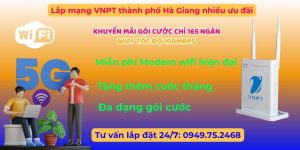 Lắp mạng VNPT TP Hà Giang