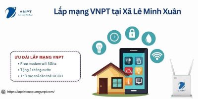 Lắp mạng VNPT xã Lê Minh Xuân