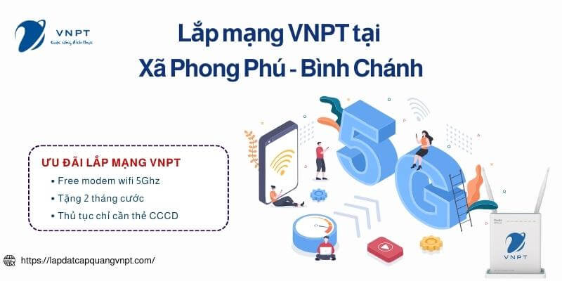 Lắp mạng VNPT xã Phong Phú