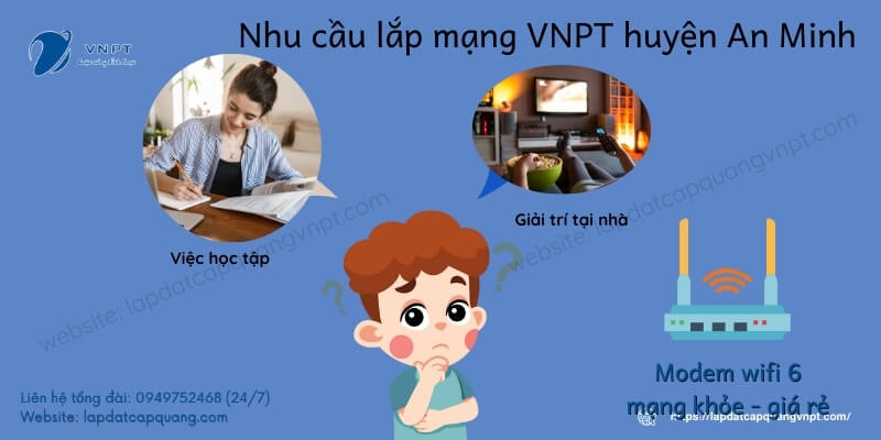 Lắp wifi VNPT huyện An Minh