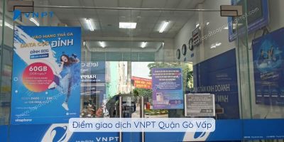 Điểm giao dịch VNPT Quận Gò Vấp