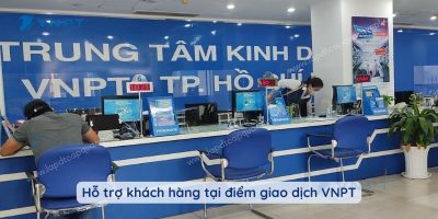 Giải đáp thắc mắc cho khách hàng VNPT tại cửa hàng VNPT huyện Nhà Bè