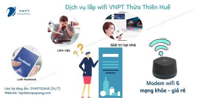 Lắp wifi VNPT Thừa Thiên Huế