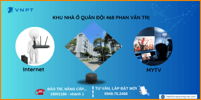 Lắp mạng VNPT khu nhà ở Quân Đội