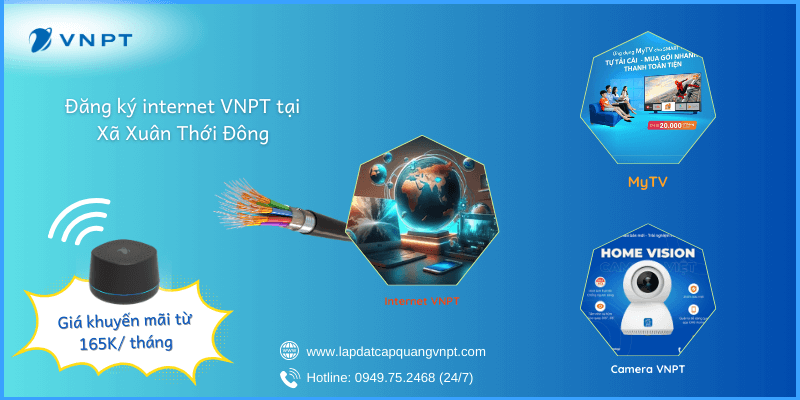 Lắp mạng VNPT Xuân Thới Đông