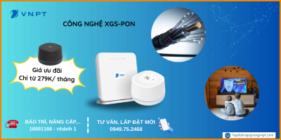 VNPT cung cấp internet xgspon