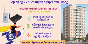 Lắp mạng VNPT 336 Nguyễn Văn Luông