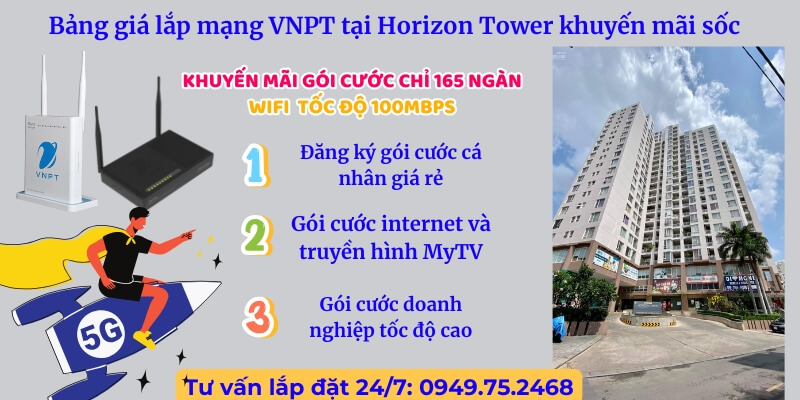 Lắp mạng VNPT Horizon Tower