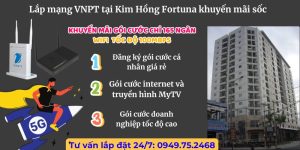 Lắp mạng VNPT Kim Hồng Fortuna