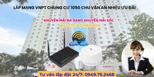 Lắp mạng VNPT 1050 chu văn an